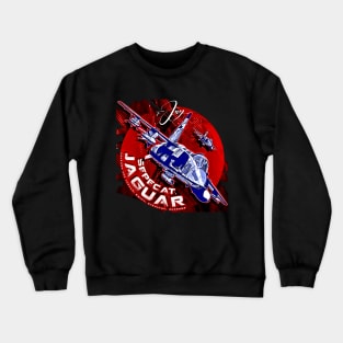 Sepecat Jaguar Ground-Attack Strike Fighter Jet Crewneck Sweatshirt